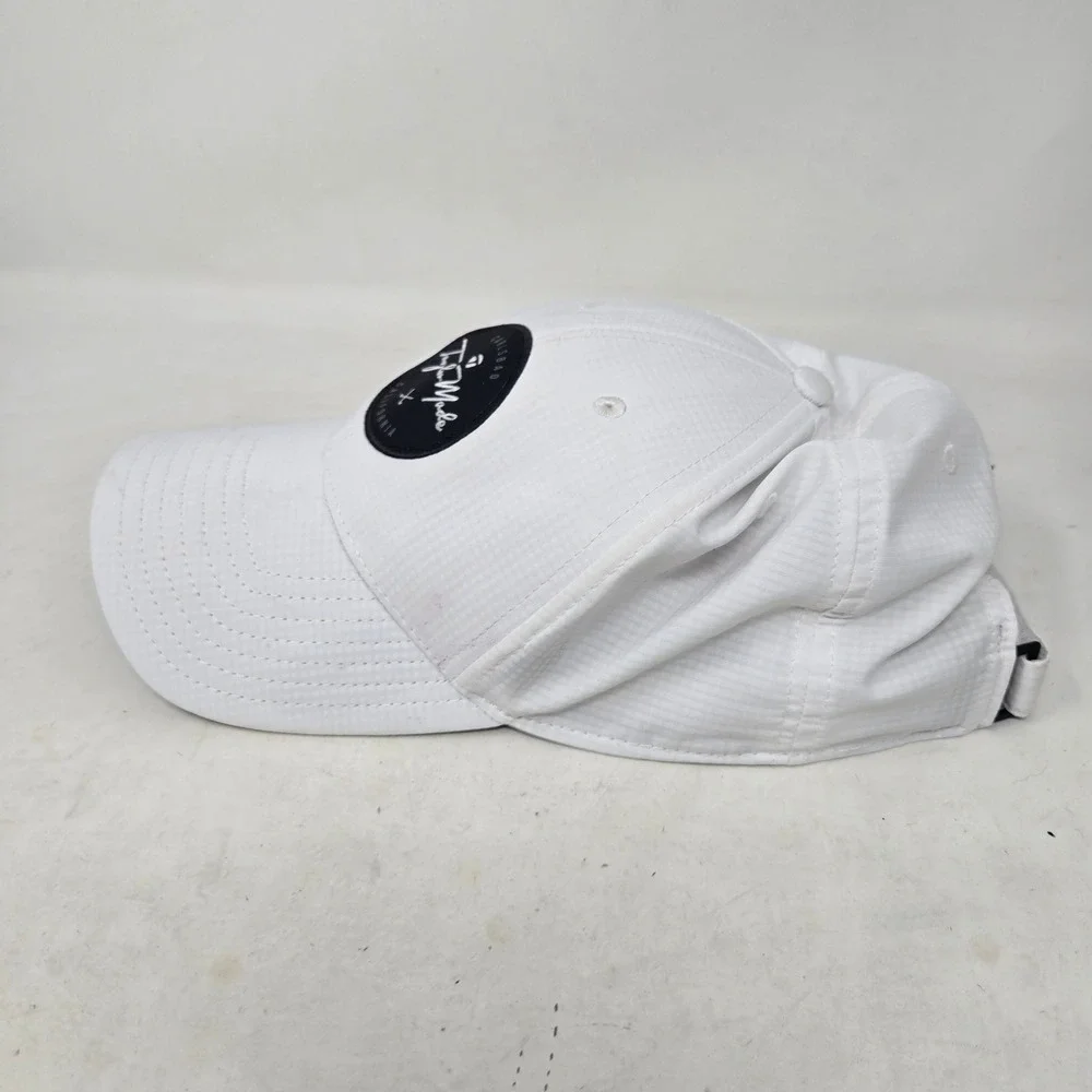 TaylorMade 7nine Golf Hat White Carlsbad California Patch Adjustable Cap 102699